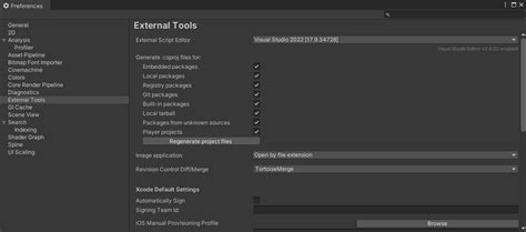 Image result for Generate Csproj File Was Checked Unity