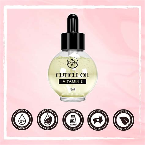 Buy THE BEAUTY CO. VITAMIN E CUTICLE OIL FOR NAILS (15ML) Online & Get ...