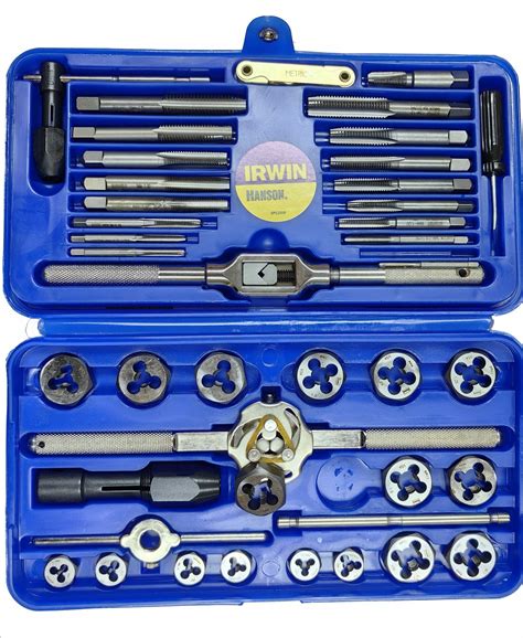 Irwin 41pcs Metric Tap & Hex Die Set in Plastic Case - Suntat Sdn Bhd