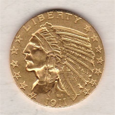 1911 S USA Five Dollars Gold Coin | Dorset Coin Company