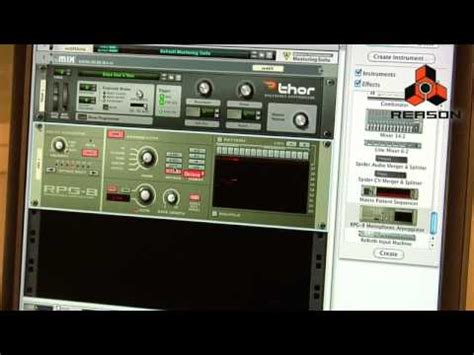 RPG-8 Arpeggiator - HD Video Lecture - Reason Tutorials: The Ultimate ...