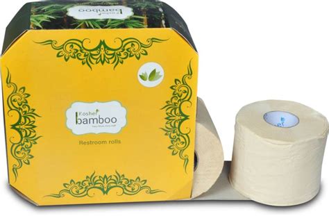 kosher Bamnoo Toilet roll - 4 Rolls In a Pack -Bamboo Pulp - 3 Ply ...