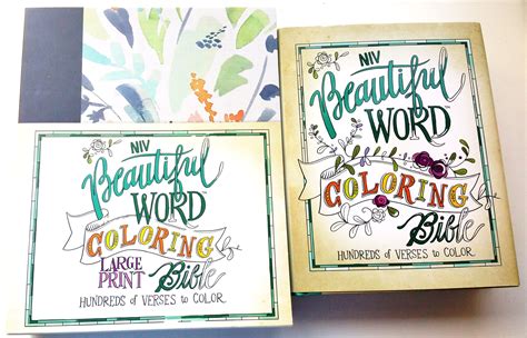 NIV Beautiful Word Coloring Bible (Large Print) – Book Review | Create ...