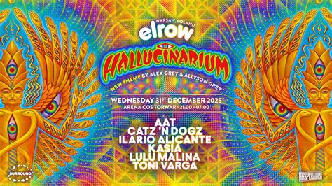 elrow Warsaw pres. Hallucinarium - NYE Special, COS Torwar, Warsaw, 31 ...