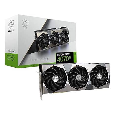 Amazon.in: Buy MSI GeForce GeForce RTX 4070 Ti SUPRIM X 12G Gaming ...