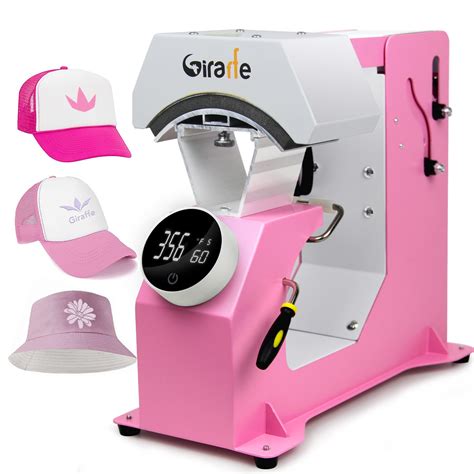 Amazon.com: Giraffe Auto Hat Heat Press Machine, Automatic Hat Press ...