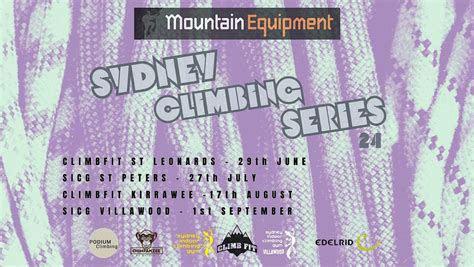 Sydney Climbing Series: Round 4 SICG Villawood, Sydney Indoor Climbing ...