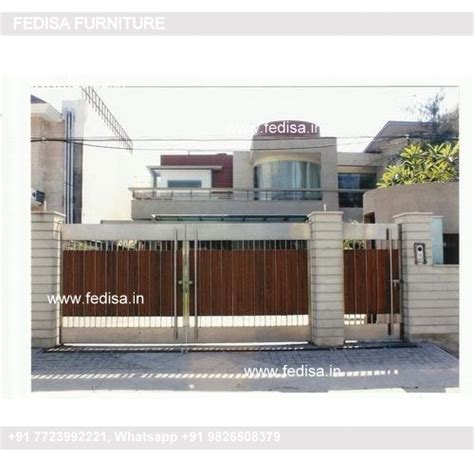 Main Gate Steel Door Design Teak Wood Gate Design Gate Ke Upar Grill Ka ...