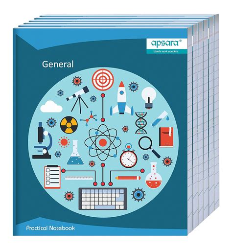 Apsara Practical Book |26.5 CM x 21.5 CM Approx - Pages 100 | Single ...