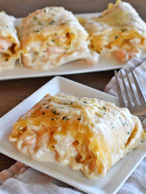 Seafood Alfredo Lasagna Roll Ups at Tyler Aikenhead blog