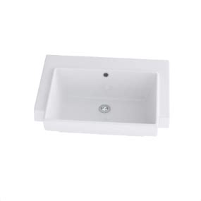 Tessa Semi Recessed Basin (91055),Hindware Sanitaryware - The Design Bridge