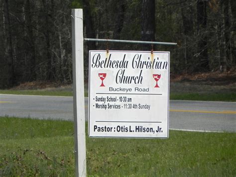 Bethesda Christian Church Cemetery em Tennille, Georgia – Cemitério ...