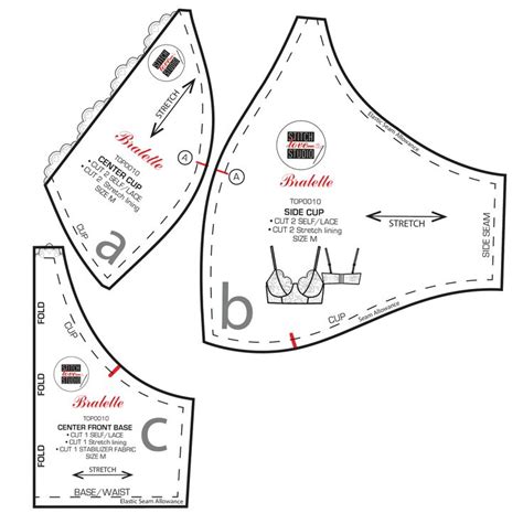 Free Printable Bra Pattern 的图像结果