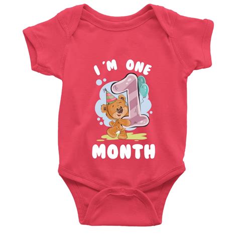 Urban Stash® One Month Birthday Baby Dress | One Month Baby Boy Dress ...