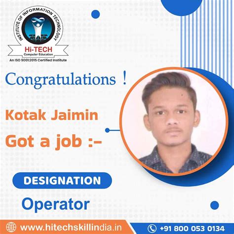 Best Job Oriented Institute in Ahmedabad | Hi-TECH Institute