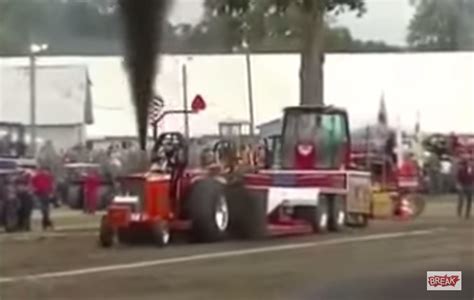 Image result for Pulling Tractor Engine Explosion