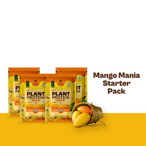 Daily Plant Protein - Mango Mania Starter Pack – Origin Nutrition
