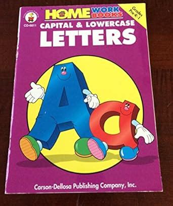 Buy Capital and Lowercase Letters (Home Workbooks) Book Online at Low ...