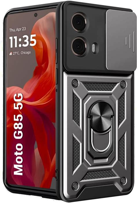 TheGiftKart Tough Armor Motorola Moto G85 5G Bumper Back Cover Case ...