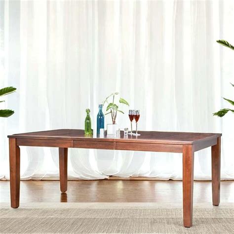 Royaloak NY American Wooden Extendable 8 Seater Dining Table | Solid ...