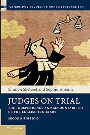 Buy Judges on Trial: The Independence and Accountability of the English ...