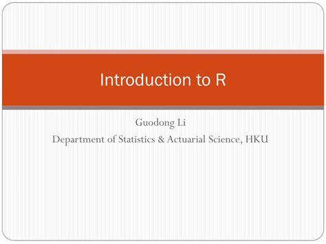 Image result for R Tutorial and Introduction