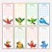 Buy Parrots Savings Challenge Printable Bundle, Mini A6 Parrot Lovers ...