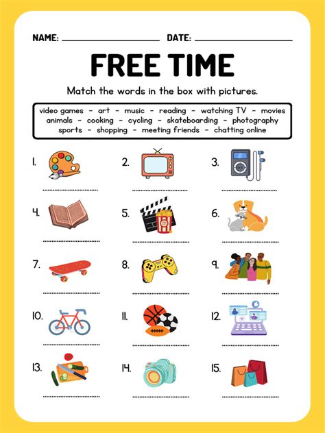 Free Time Activity 的图像结果