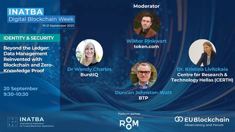 Beyond the Ledger: Data Management Reinvented with Blockchain and Zero-Knowledge Proof - INATBA