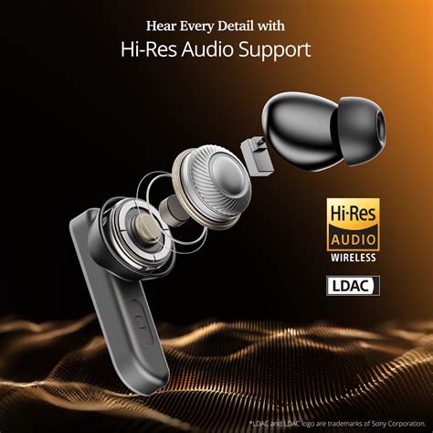boAt Airdopes 800 Hi-Def - Premium Wireless Earbuds with High-Res Audio ...
