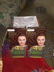 Buy Nisha Cream Permanent Hair Color No Ammonia Cream Formula Permanent ...