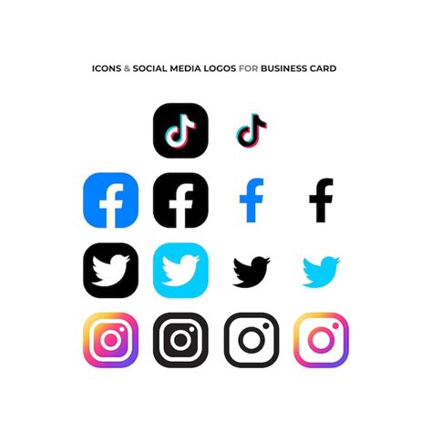Business Cards with Social Media Icons 的图像结果