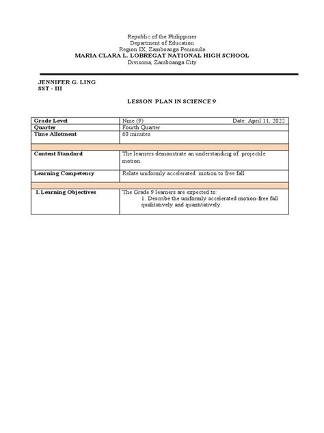 Grade 9 Science Lesson 12 的图像结果
