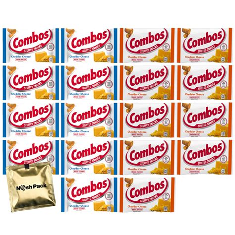 Buy NOSH PACK Combos Snacks Variety Pack, On the Go Sampler Pack 9 ...