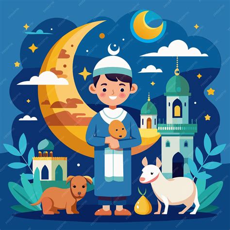 Premium Vector | Ramadan blessings eps vector files for a month of spiritual renewal