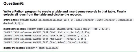 Writing Table Python Program 的图像结果