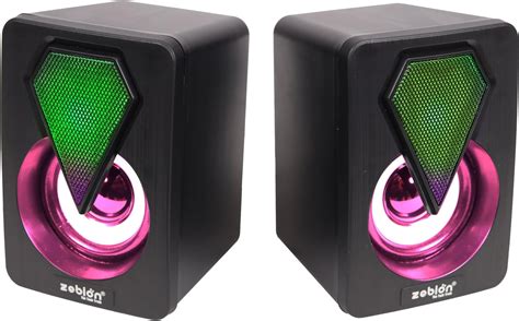 Amazon.in: Buy Zebion Austin 2.0 Multimedia Gaming Speaker, 3W*2 watts ...