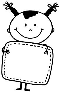 Stick Figure Cute Girls