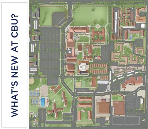 California Baptist University Campus Map United States Map/cbu Map Of ...