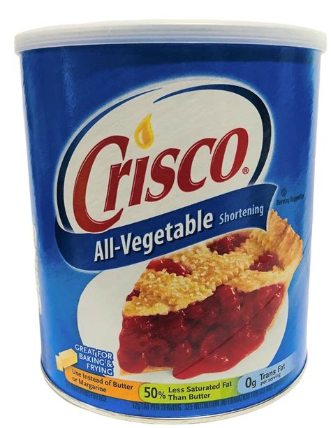 Vegetable Shortening Crisco