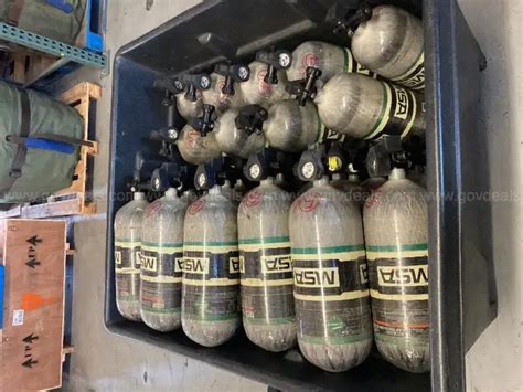 30 MSA SCBA Cylinders | AllSurplus