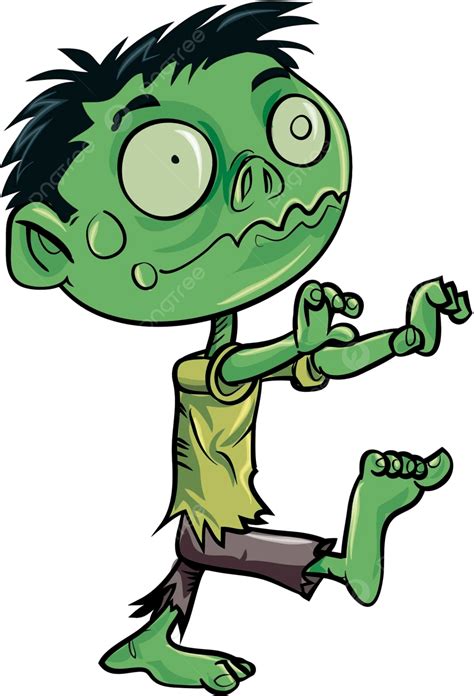 Clip Art Zombie Cartoon PNG, Vector, PSD, and Clipart With Transparent ...