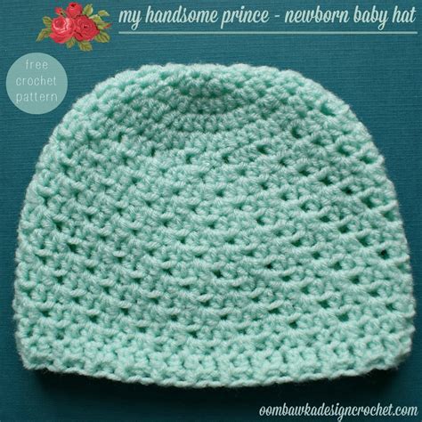 Crochet Newborn Cap Tutorials 的图像结果