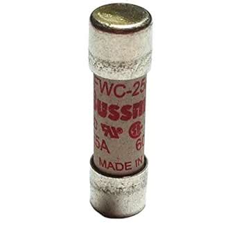 Cooper Bussmann Fwc25A10F 25 Amp 600 Vac Ferrule Fuse 10 Mm X 38 Mm ...