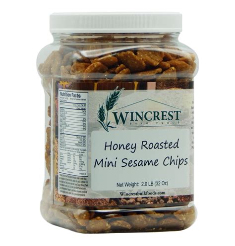Honey Roasted Sesame Chips - 2 Lb Tub - Walmart.com