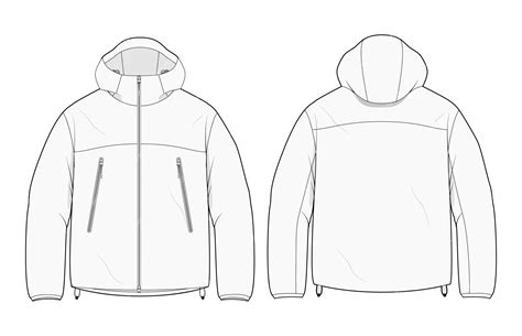 Waterproof Jacket With Rain Mockup Psd