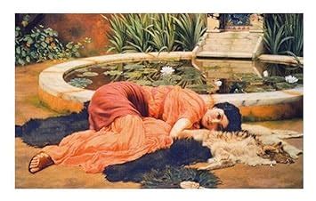 Buyartforless Dolce Far Niente, 1904 by John William Godward 20x28 Art ...