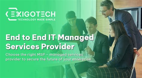Optimized IT with Managed Services in India | Exigo Tech