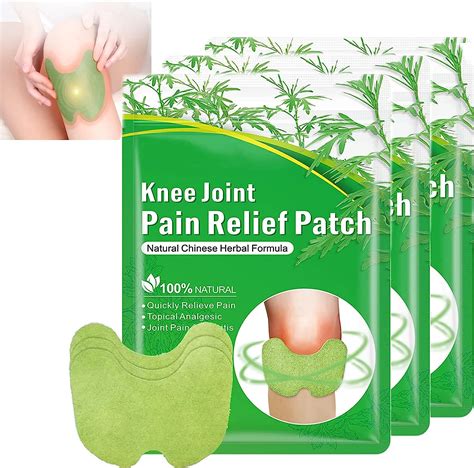 Flexiknee Natural Knee Pain Patch - Stay Warm & Long Lasting,Herbal ...