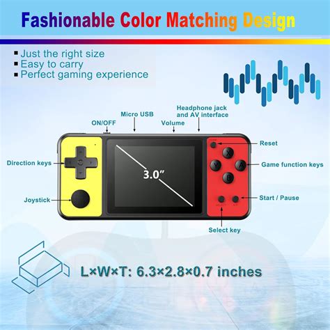 Buy Great Boy Handheld Game Console for Kids Aldults Preloaded 270 ...